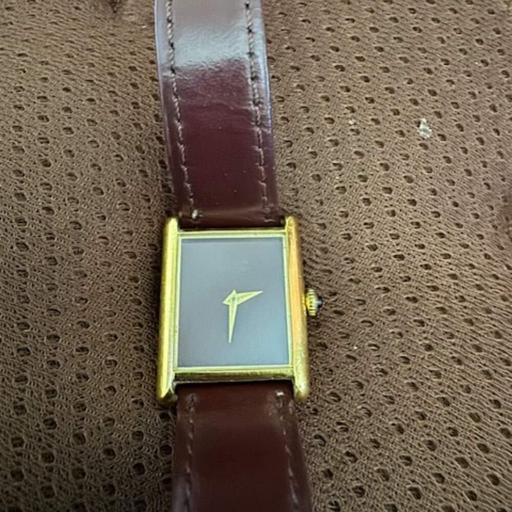 Unisex Cartier Tank Must  wristwatch.